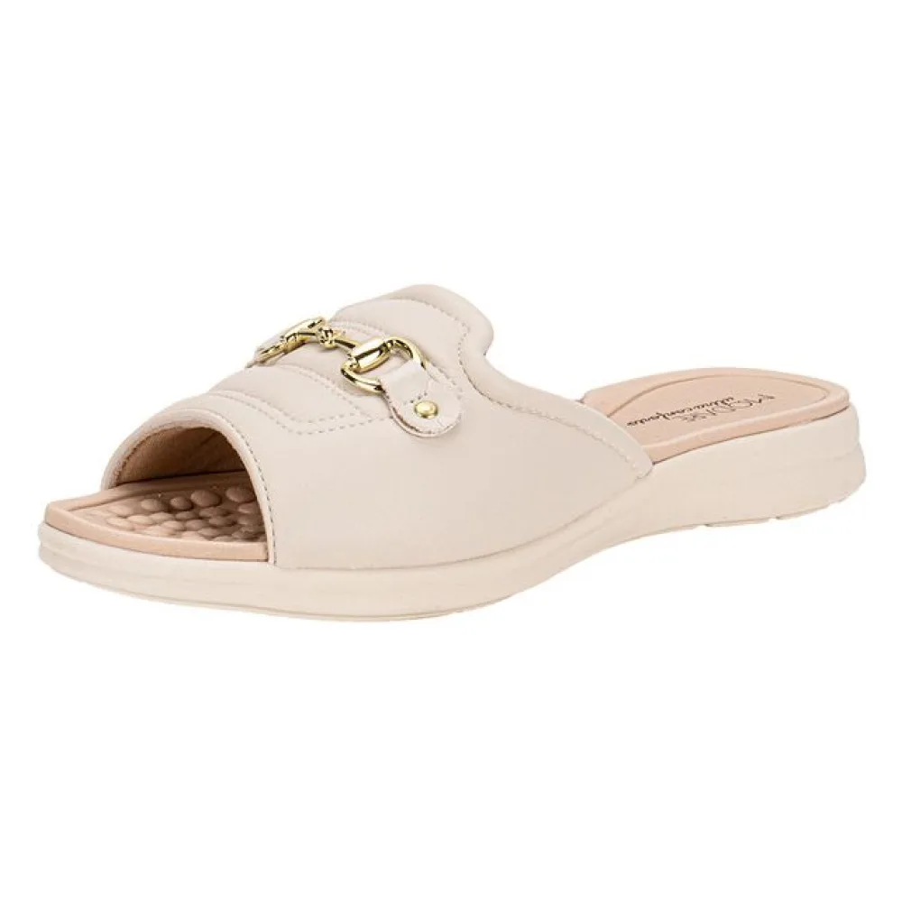 Tamanco Feminino Flat Modare 7174120 MARFIM 34