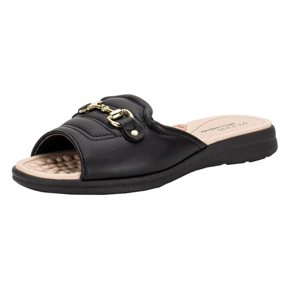 Tamanco Feminino Flat Modare 7174120 PRETO 34
