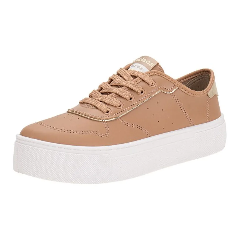 Tênis Feminino Casual Moleca 5658539 SALMÃO 34