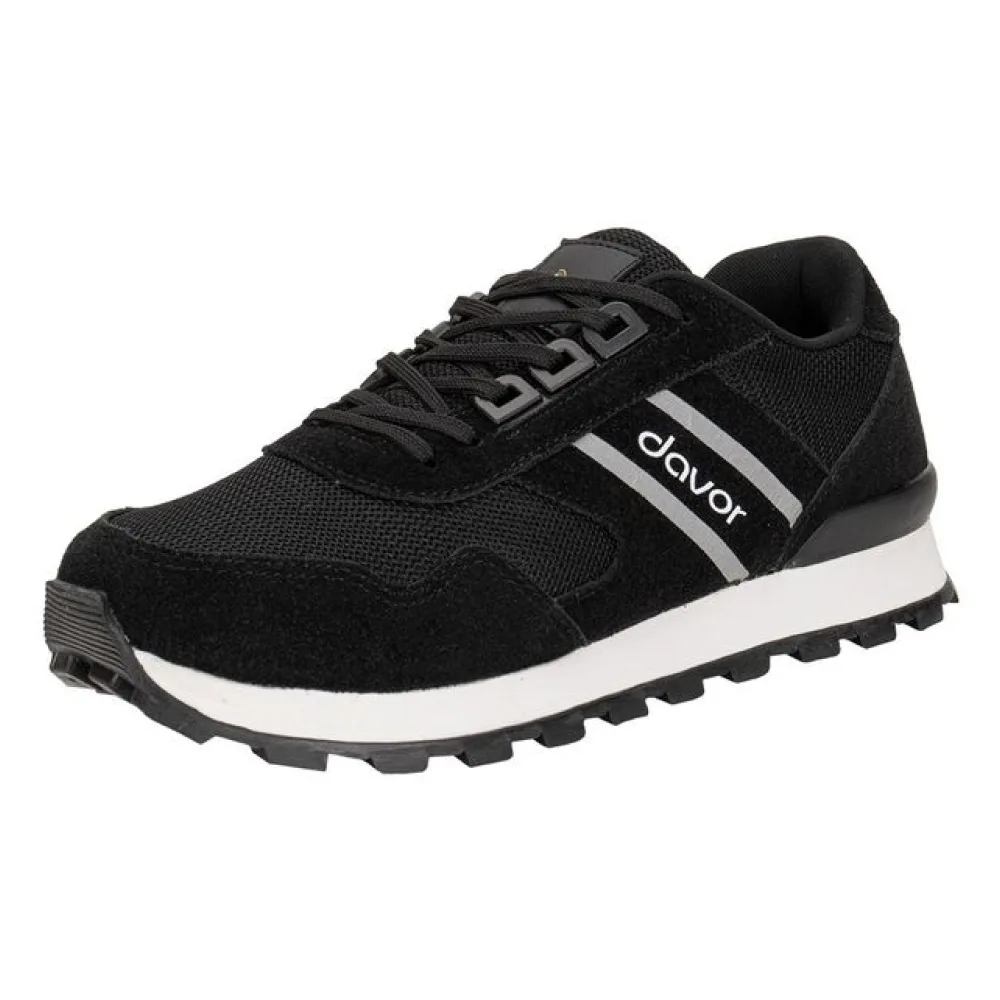 Tênis Masculino Davor DVR-331 PRETO 39