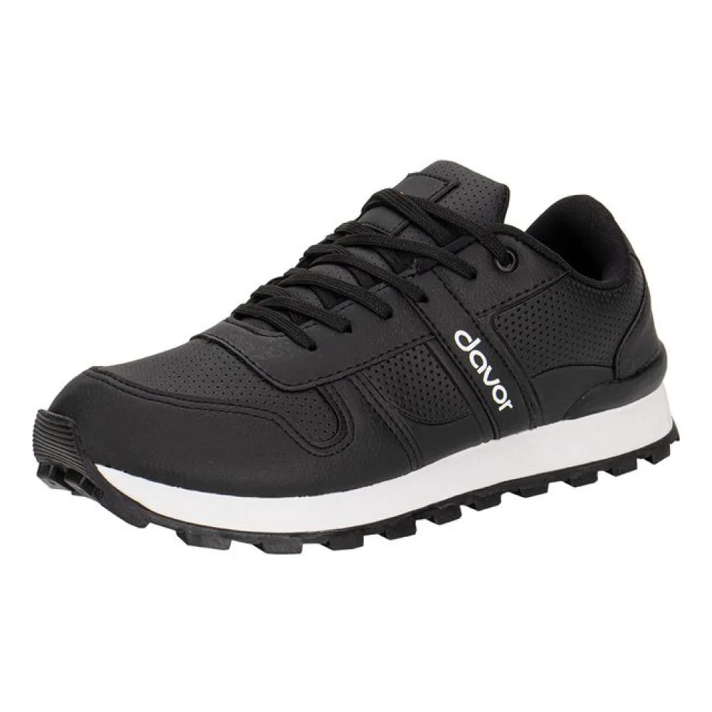Tênis Masculino Davor DVR-333 PRETO 39