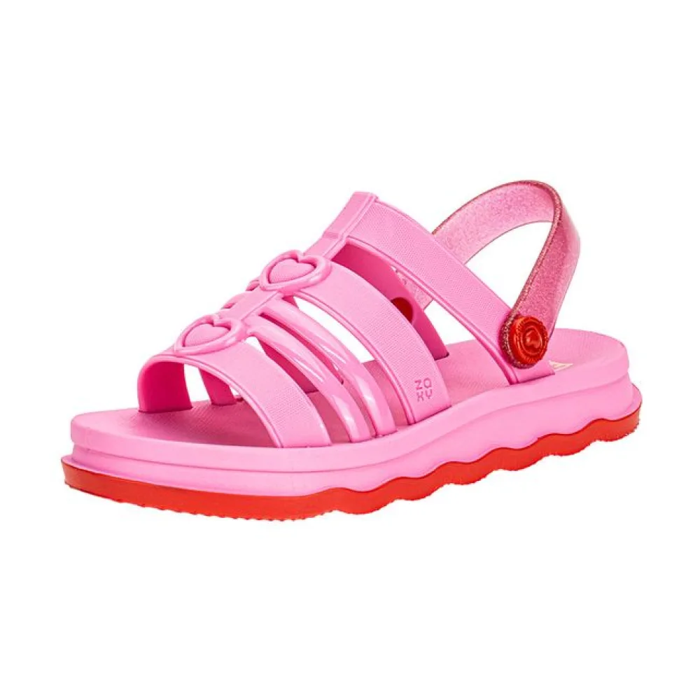 Sandália Infantil Feminina Zip Zaxy 19269 ROSA 28
