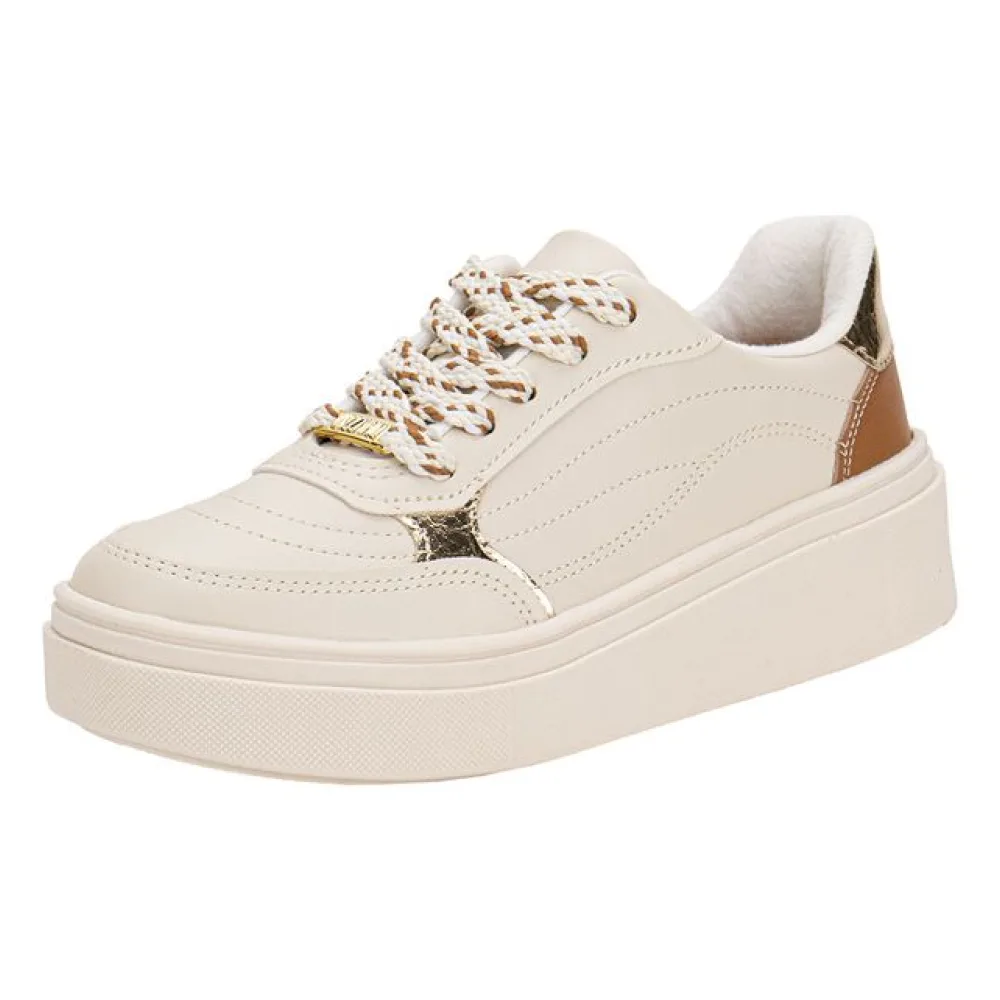 Tênis Feminino Casual Vizzano 1339340 MARFIM 34