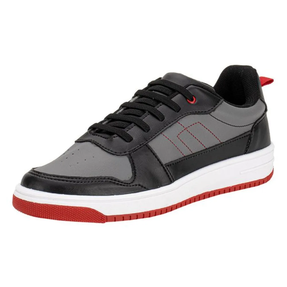 Sapatênis Infantil Masculino Funway 128 PRETO/CINZA 29