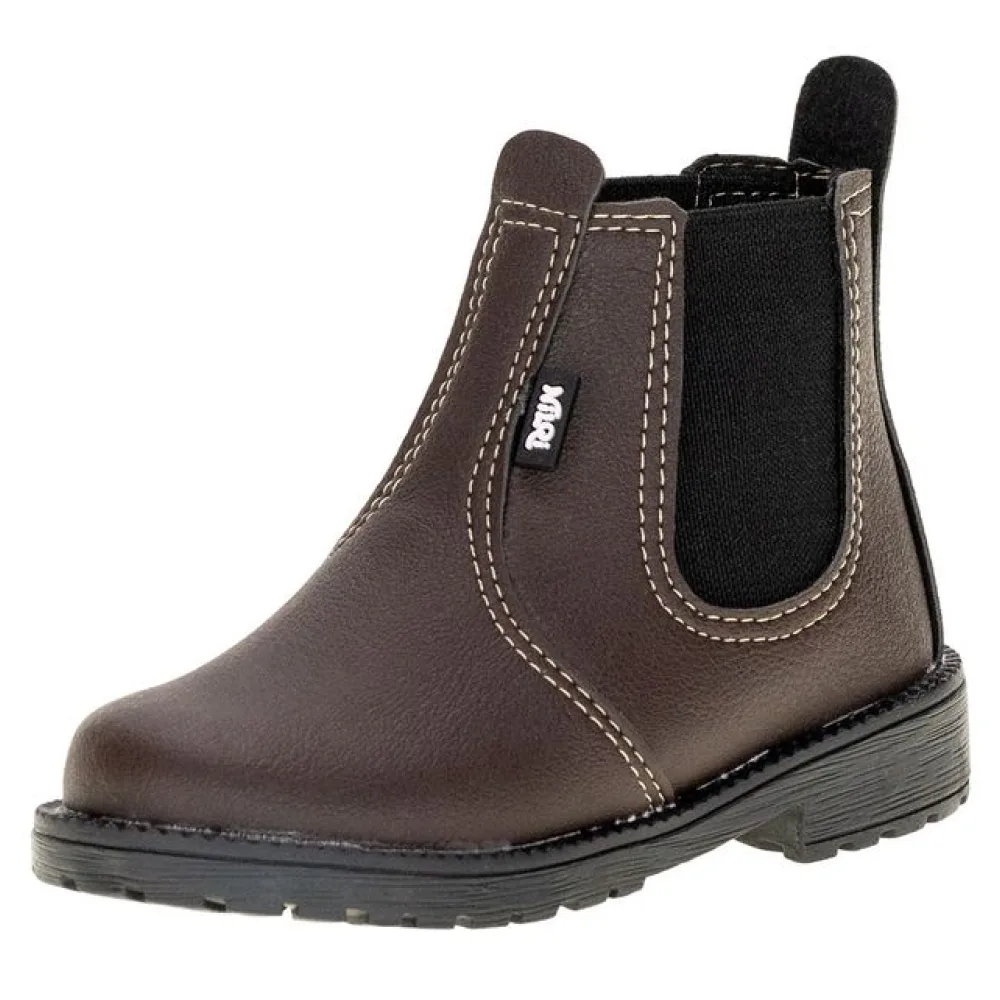 Bota Infantil Masculina Nilqi 190 CAFÉ 22