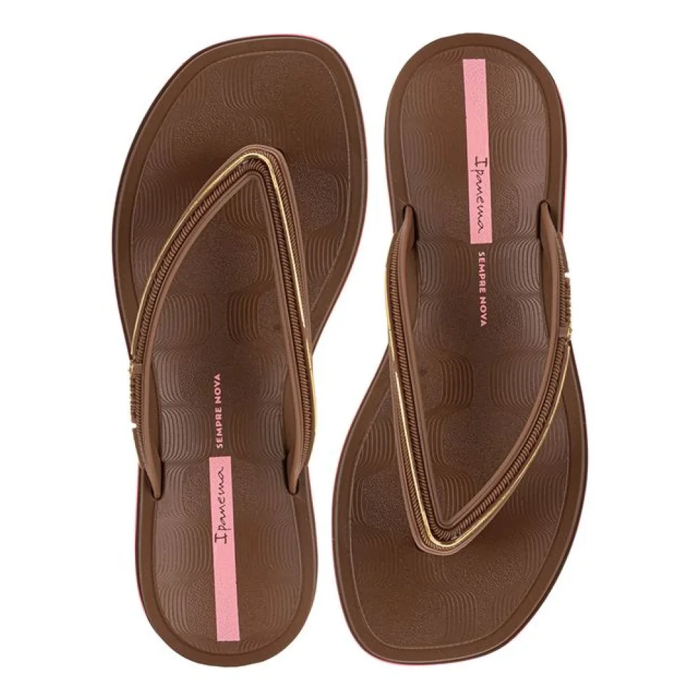 Chinelo Feminino Glow Ipanema 27398 CAFÉ 35