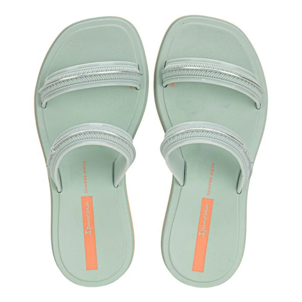 Chinelo Infantil Feminino Slide Glow Ipanema 27401 VERDE 25