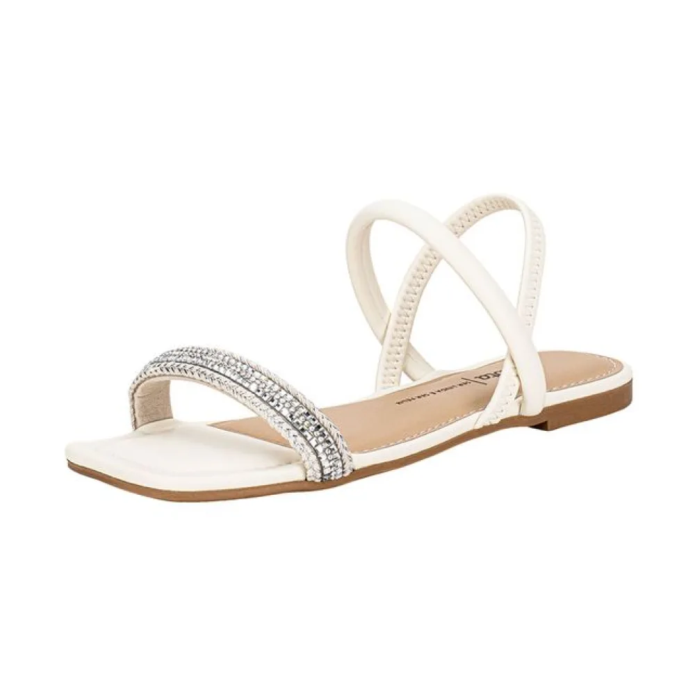 Sandália Feminina Flat Dakota Y8892 MARFIM 34
