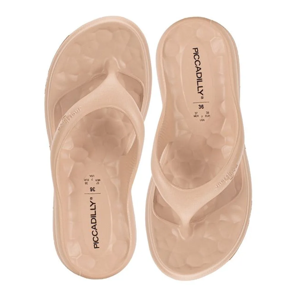 Chinelo Feminino Marshmallow Piccadilly - C224003 BEGE 38