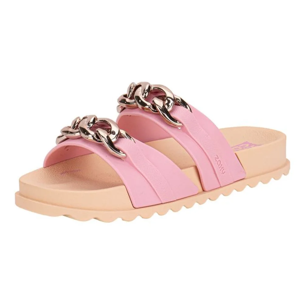 Tamanco Infantil Feminino Slide On Zaxy 19308 ROSA 26/27
