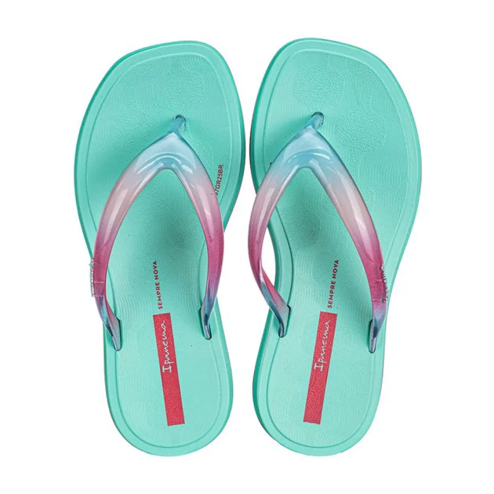 Chinelo Infantil Feminino Glow Trendy Ipanema 27422 VERDE 27/28