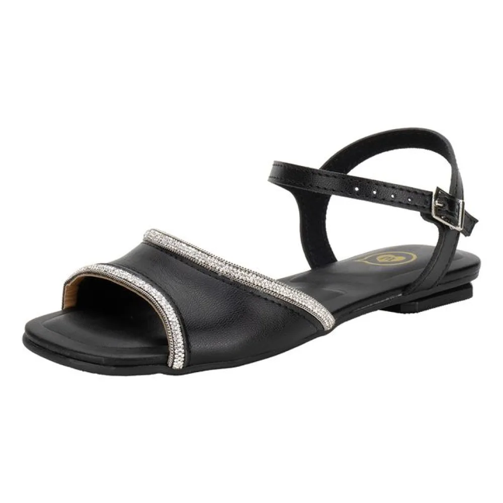 Sandália Infantil Feminina Molekinha 2354123 PRETO 26
