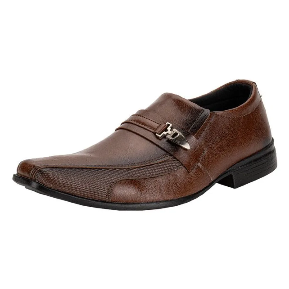 Sapato Masculino Social Mais Leve 611 CARAMELO 37