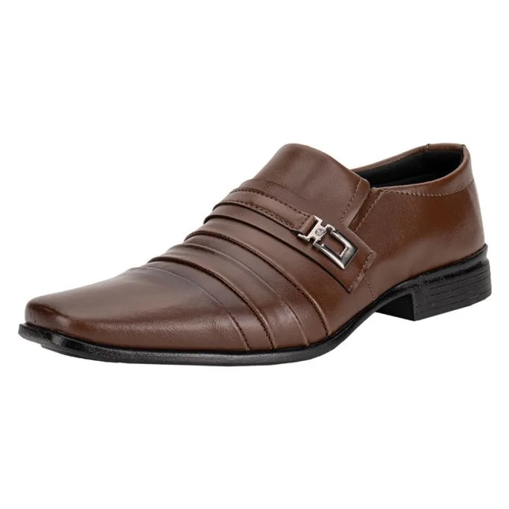 Sapato Masculino Social Mais Leve 902 CARAMELO 37