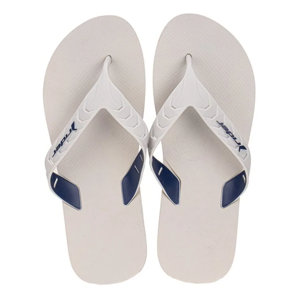Chinelo Masculino Street Duo Rider - 12430 BRANCO/AZUL 39/40