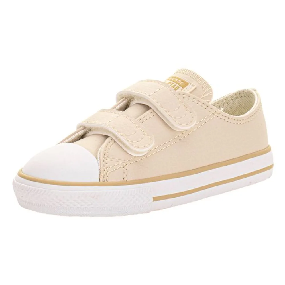 Tênis Infantil Chuck Taylor All Star 2V Converse CK0418 BEGE 21