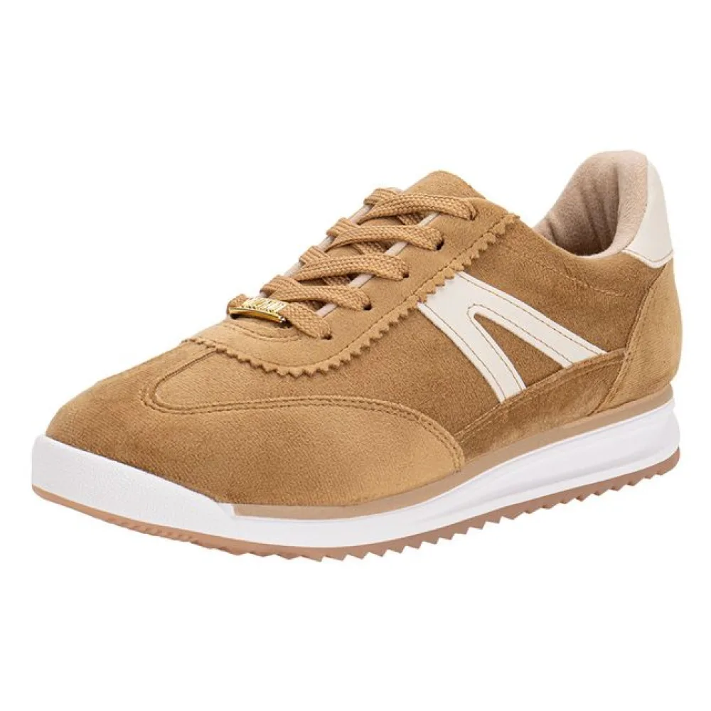 Tênis Feminino Casual Vizzano 1450102 CAMEL 34