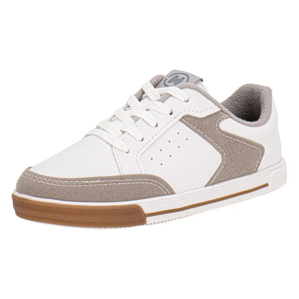 Tênis Infantil Masculino Molekinho 2842221 BRANCO/CINZA 28