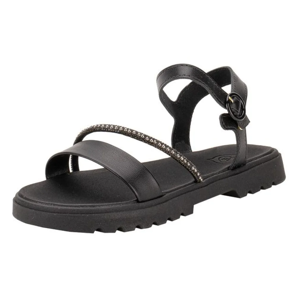 Sandália Infantil Feminina Molekinha 2344129 PRETO 26