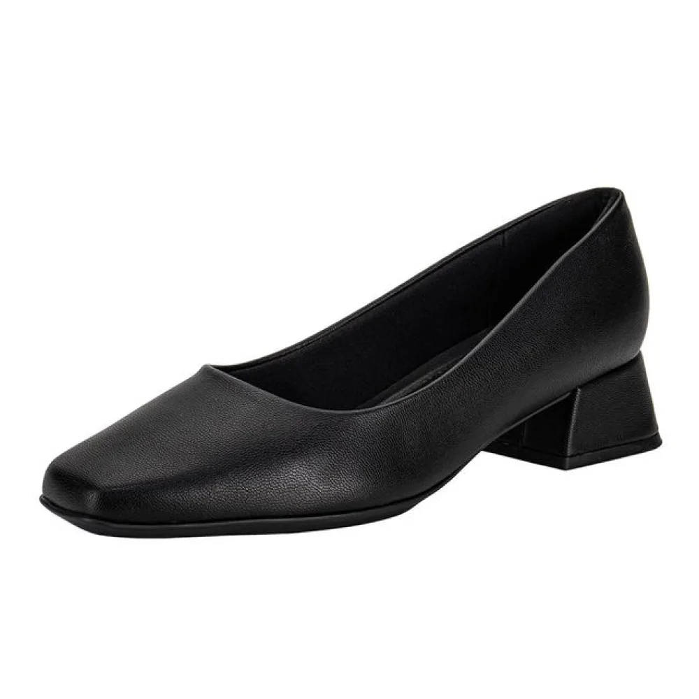 Sapato Feminino Salto Grosso Piccadilly 160055 PRETO 01 39