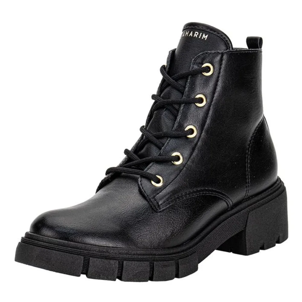 Bota Feminina Coturno Ramarim 2412101 PRETO 34