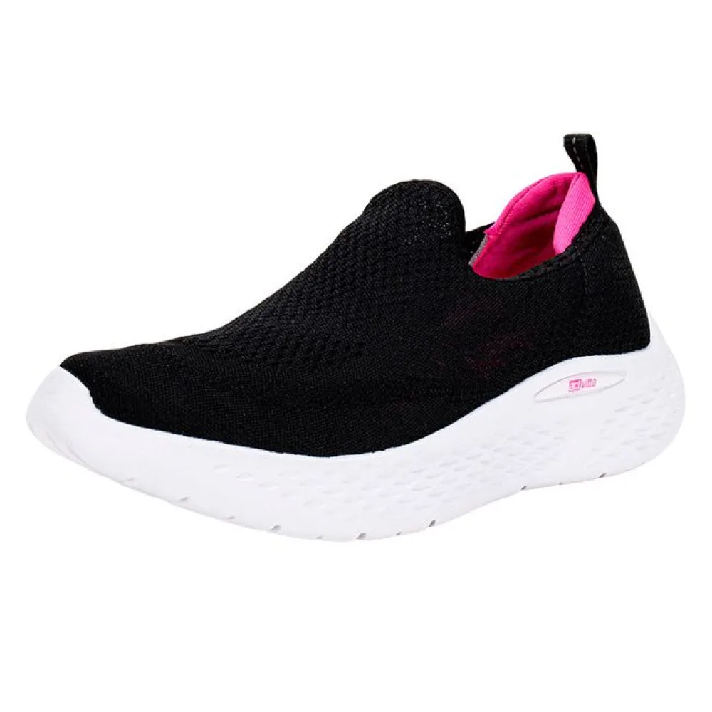 Tênis Feminino Slip On Actvitta 4845100 PRETO 34