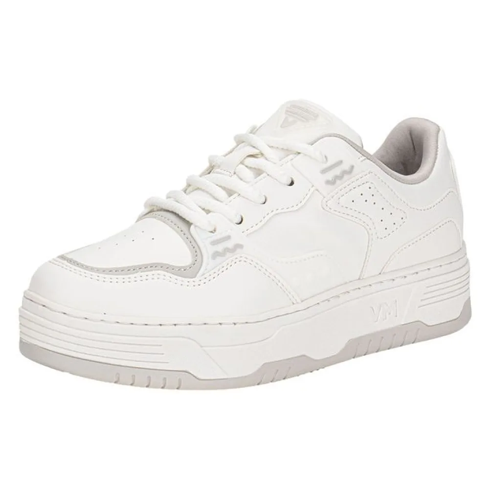 Tênis Feminino Casual Via Marte 225007 BRANCO/CINZA 34