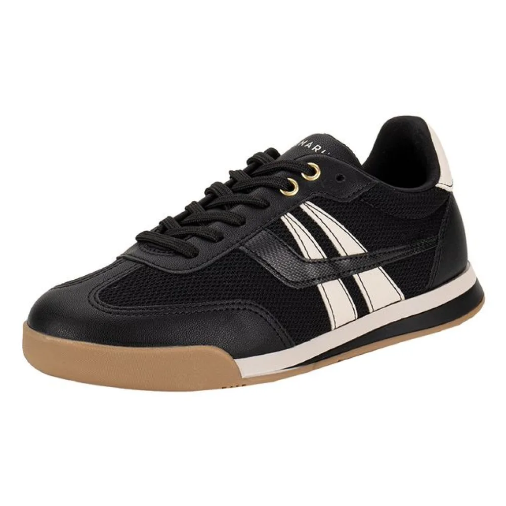 Tênis Feminino Casual Ramarim 2596101 PRETO/BEGE 34