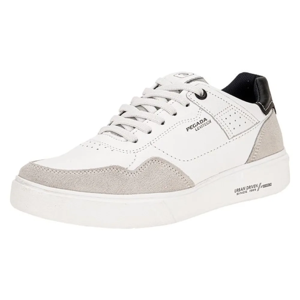 Sapatênis Masculino Pegada 111903 BRANCO/CINZA 38
