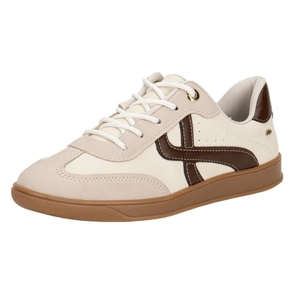 Tênis Feminino Casual Dakota D0841 CAFÉ/BEGE 34
