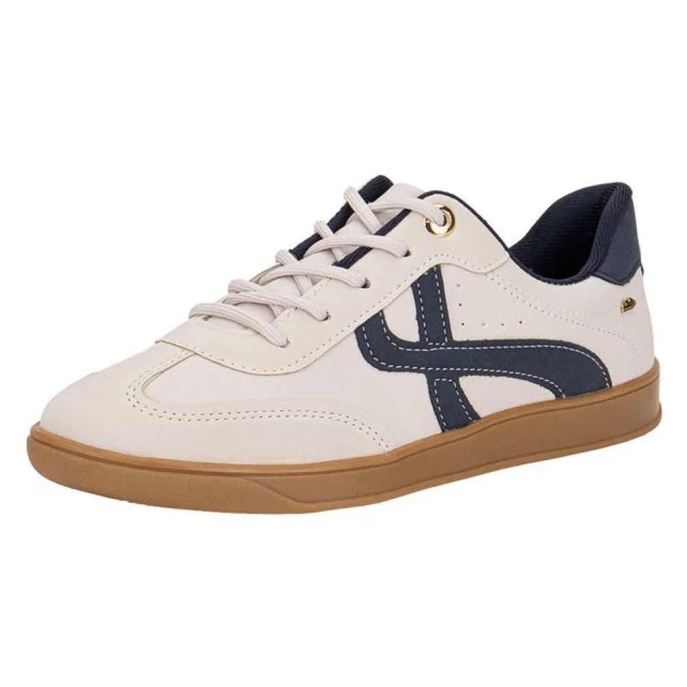 Tênis Feminino Casual Dakota D0841 BEGE/AZUL 34