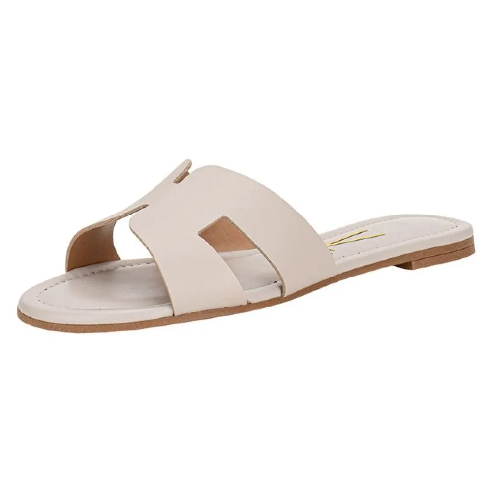 Tamanco Feminino Flat Vizzano 6371367 CINZA 35