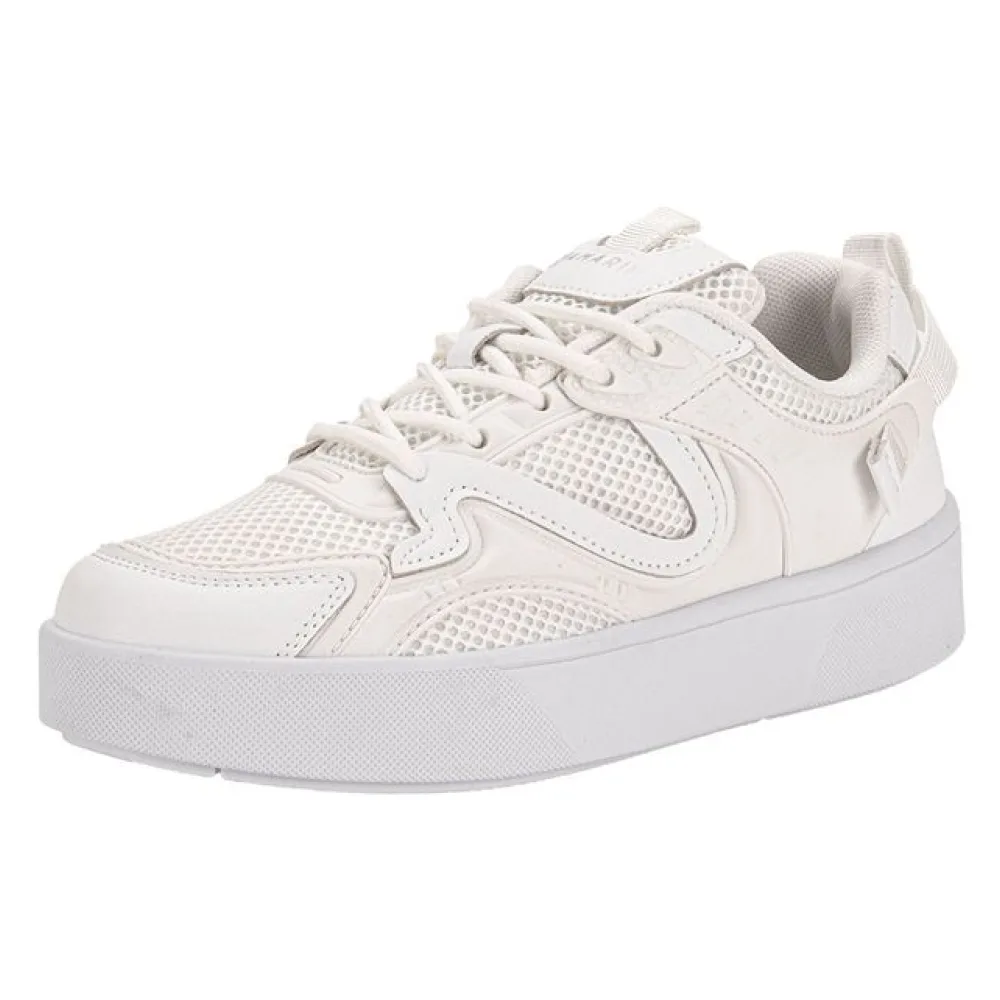 Tênis Feminino Casual Ramarim 2483232 BEGE/BRANCO 34