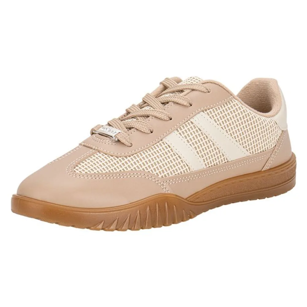 Tênis Feminino Casual Moleca 5817104 BEGE 35