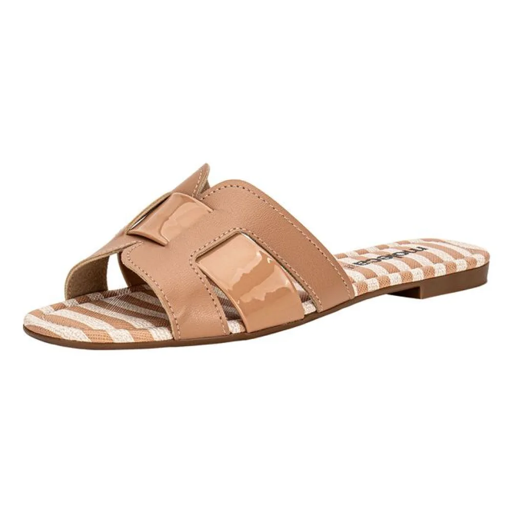 Tamanco Feminino Flat Moleca 5435653 SALMÃO 34