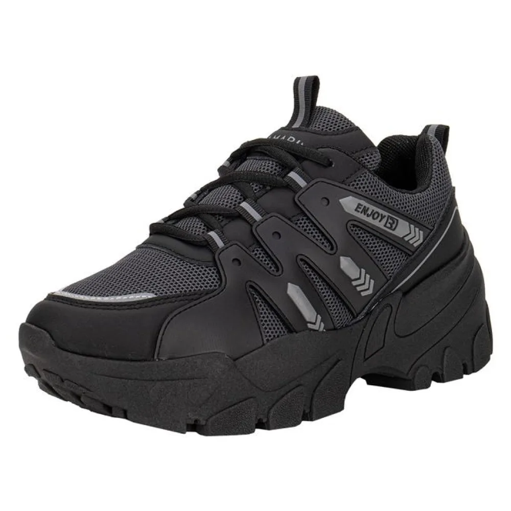 Tênis Feminino Chunky Ramarim 2586231 PRETO/CINZA 35