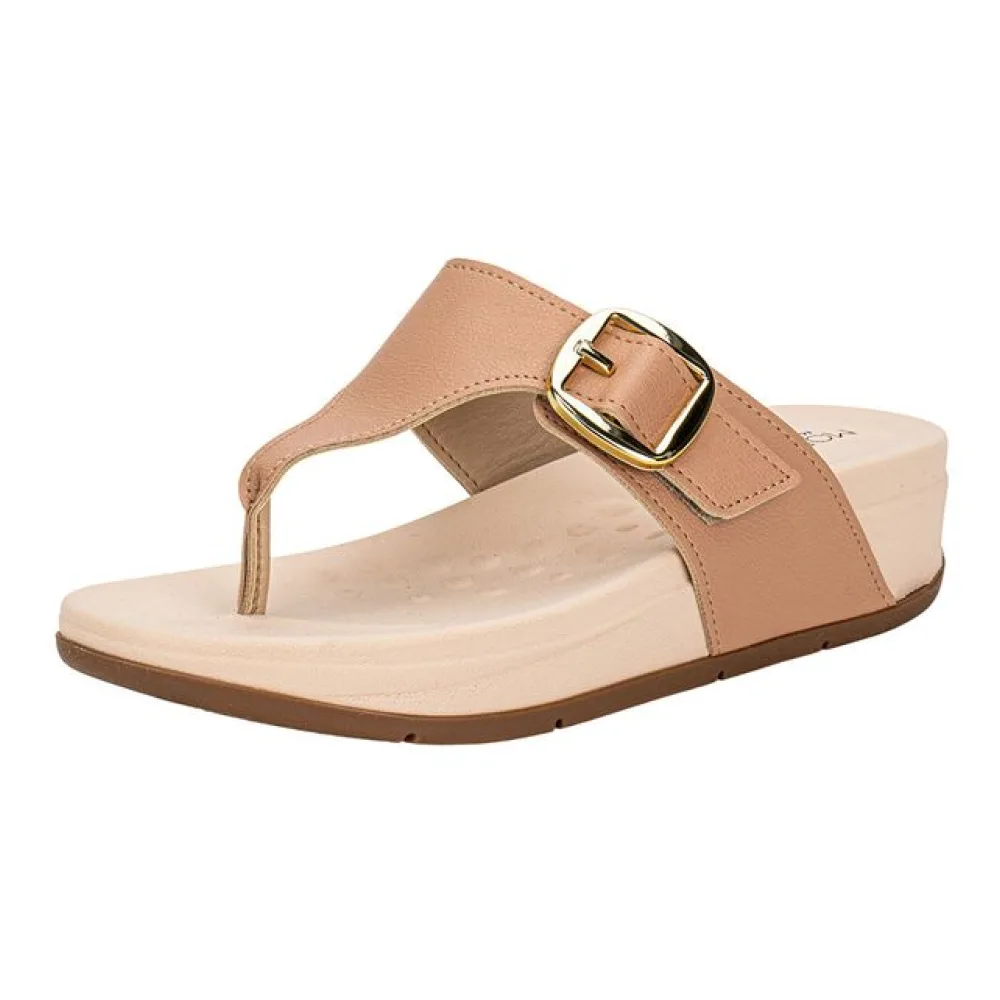 Tamanco Feminino Anabela Modare 7207101 SALMÃO 34