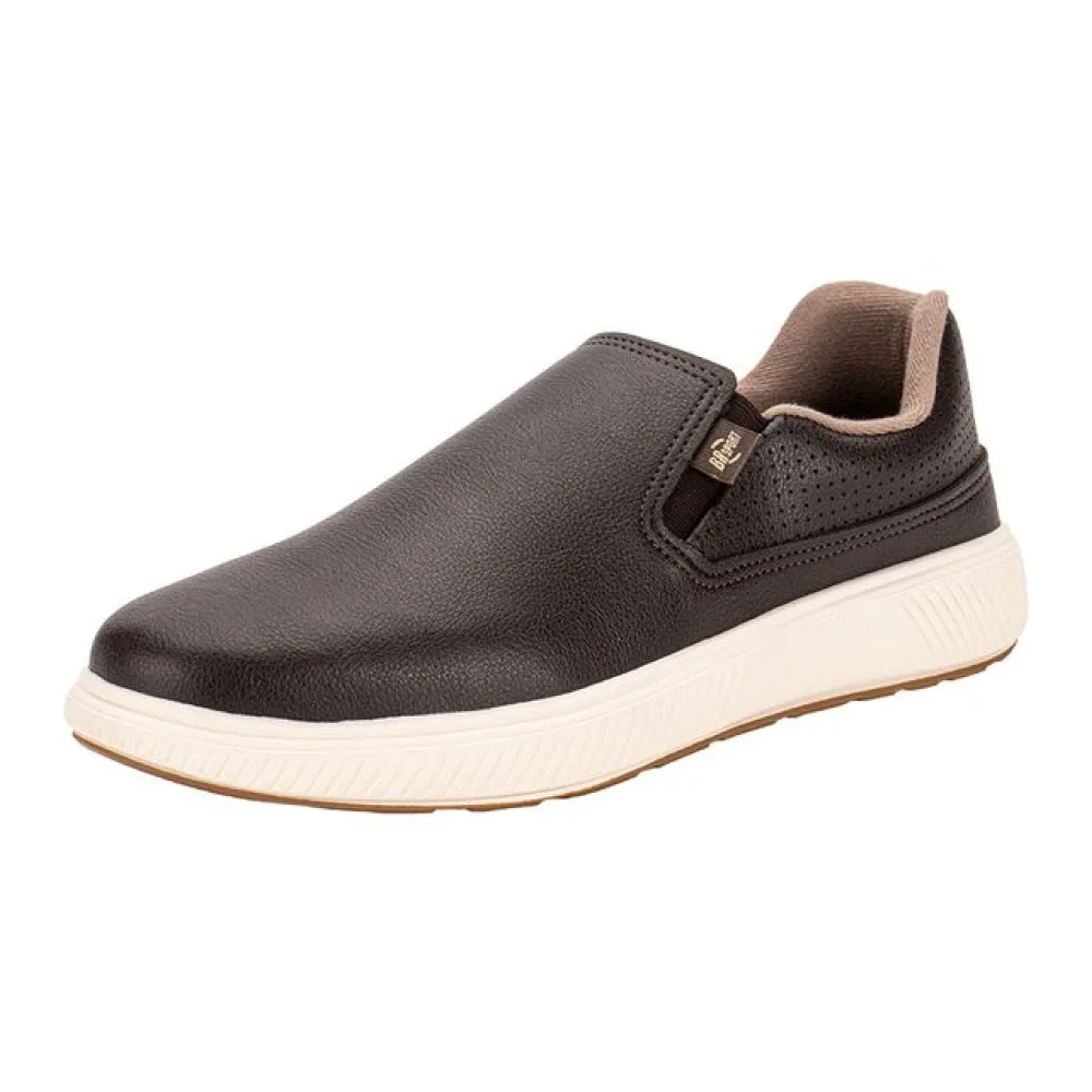 Tênis Masculino Slip On BRsport 2276219 CAFÉ 39