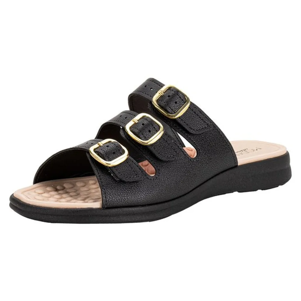 Sandália Feminina Conforto Modare 7174122 PRETO 34