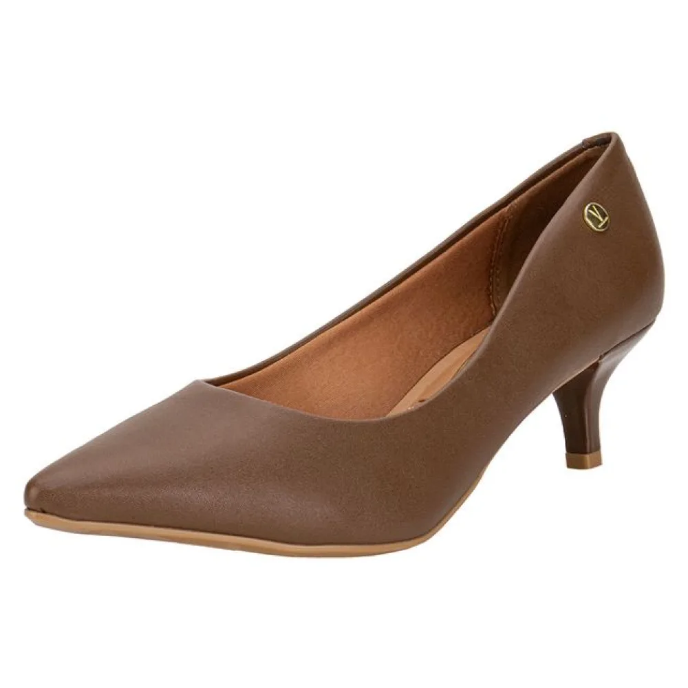 Scarpin Feminino Salto Fino Vizzano 1122828 CAFÉ 36