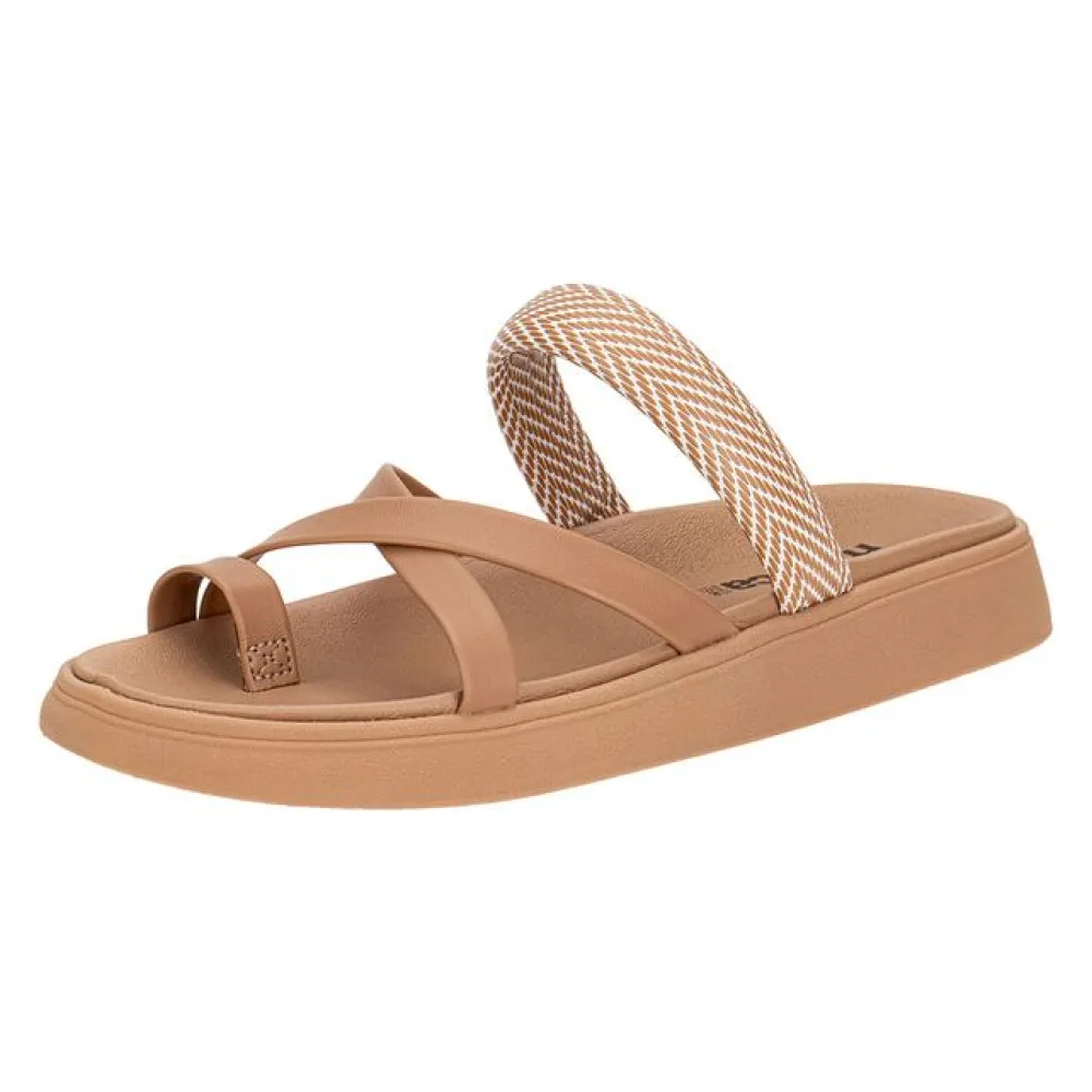 Tamanco Feminino Flat Moleca 5469145 SALMÃO 34