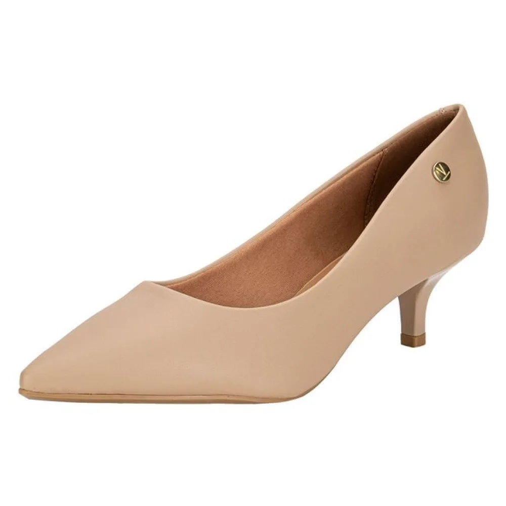 Scarpin Feminino Salto Fino Vizzano 1122828 BEGE 34