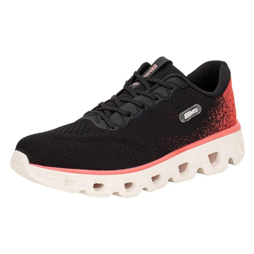 Tênis Feminino Actvitta 4851103 PRETO/CORAL 34