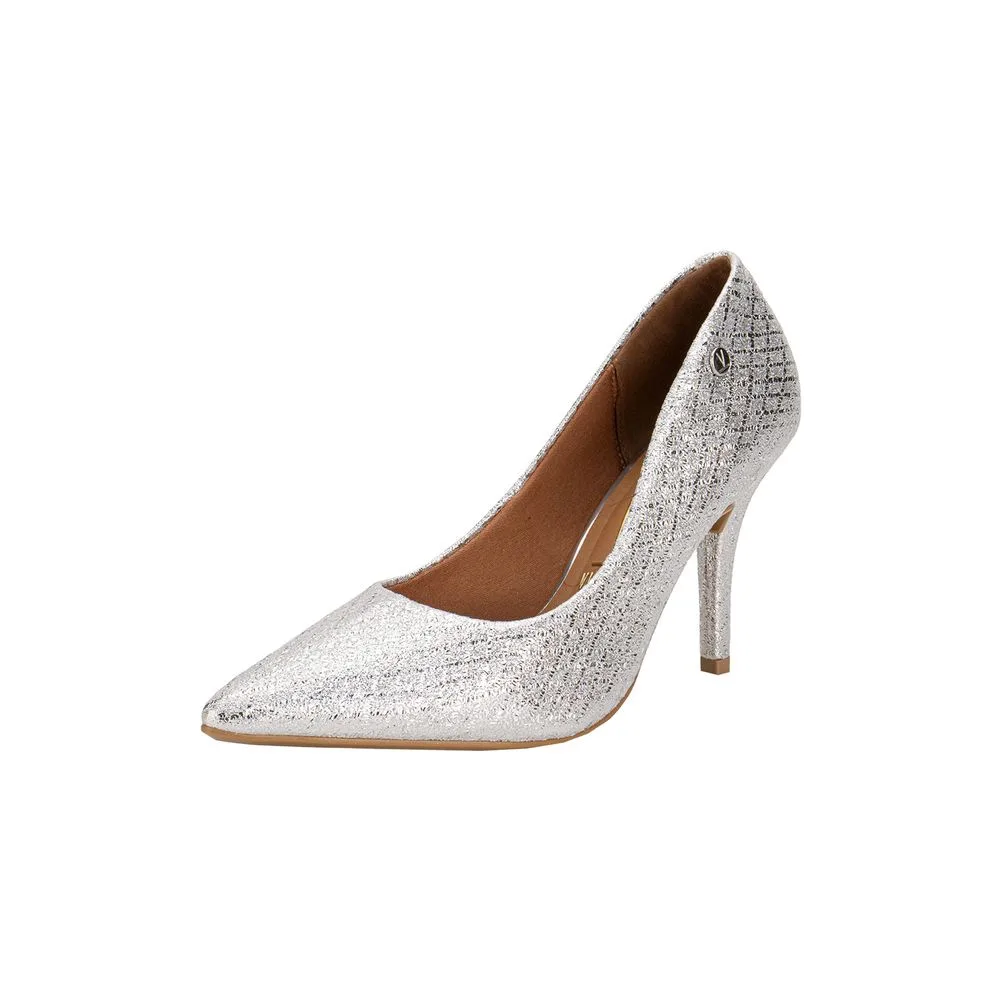 Scarpin Feminino Salto Fino Vizzano 11841501 PRATA 35