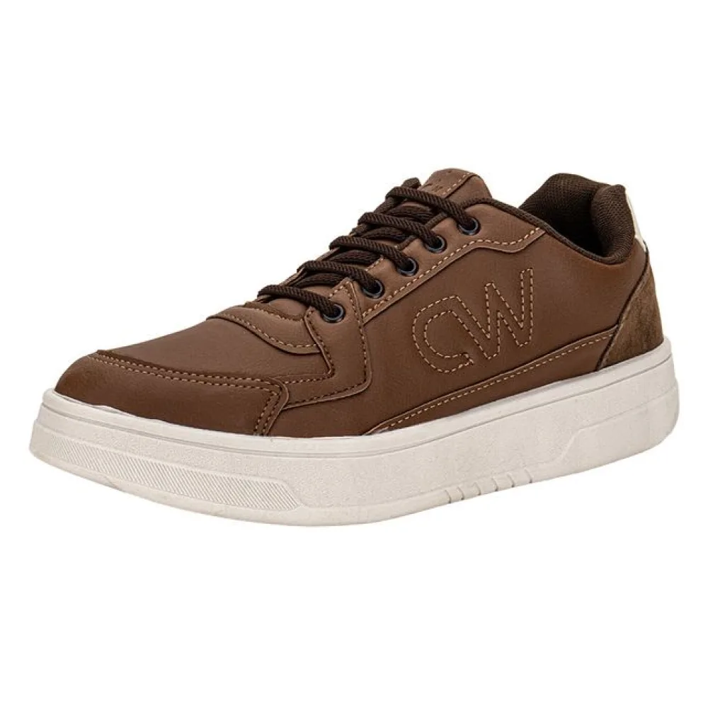 Sapatênis Masculino Confort Way 902502 CARAMELO 38