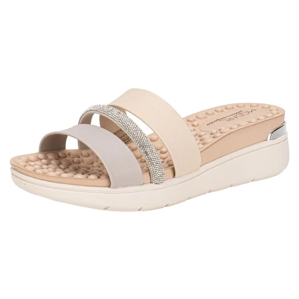 Tamanco Feminino Flat Modare 7151133 MARFIM 34