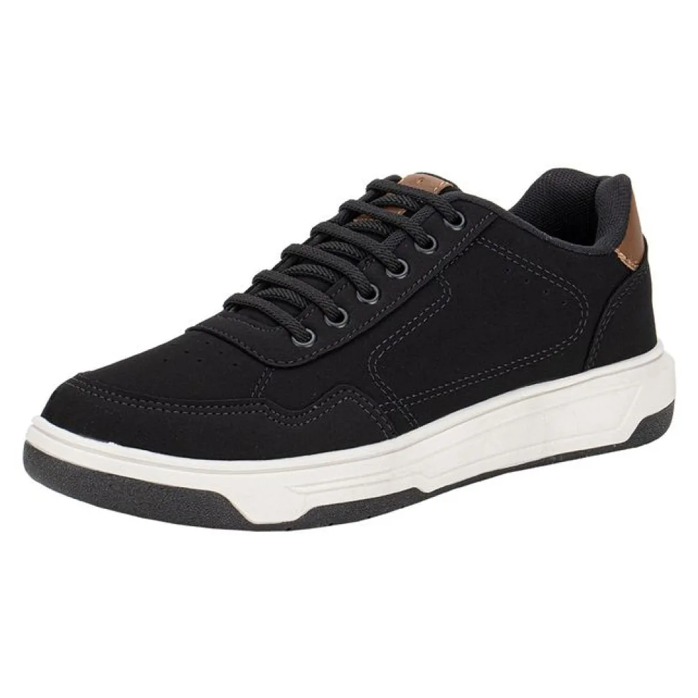 Sapatênis Masculino Confort Way 802504 PRETO 37