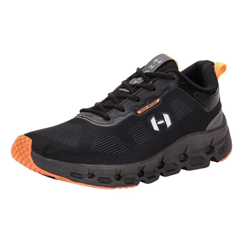 Tênis Masculino Host HS6800 PRETO/LARANJA 38