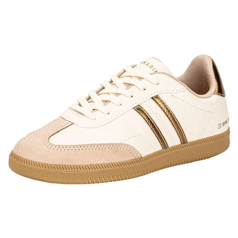 Tênis Feminino Casual Ramarim 2462201 MARFIM 34