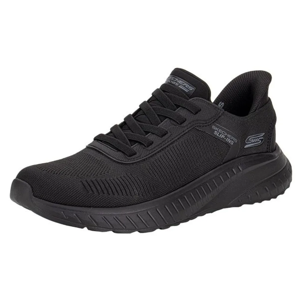 Tênis Masculino BOBS Sport Squad Chaos - Solid Step Skechers 118312 PRETO 38